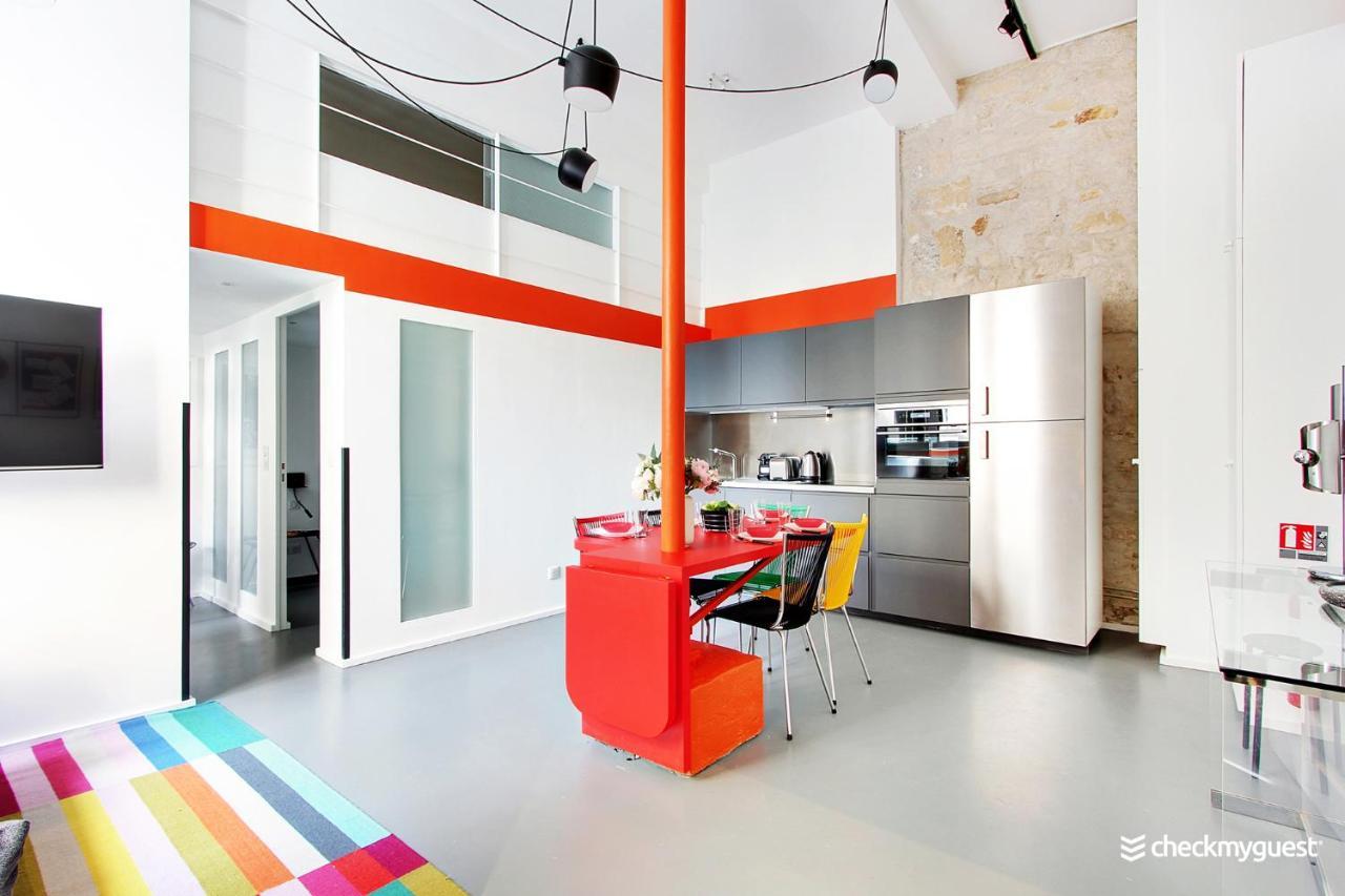 Authentic Apartment - 2Br-6P - Le Marais Paris Exteriör bild