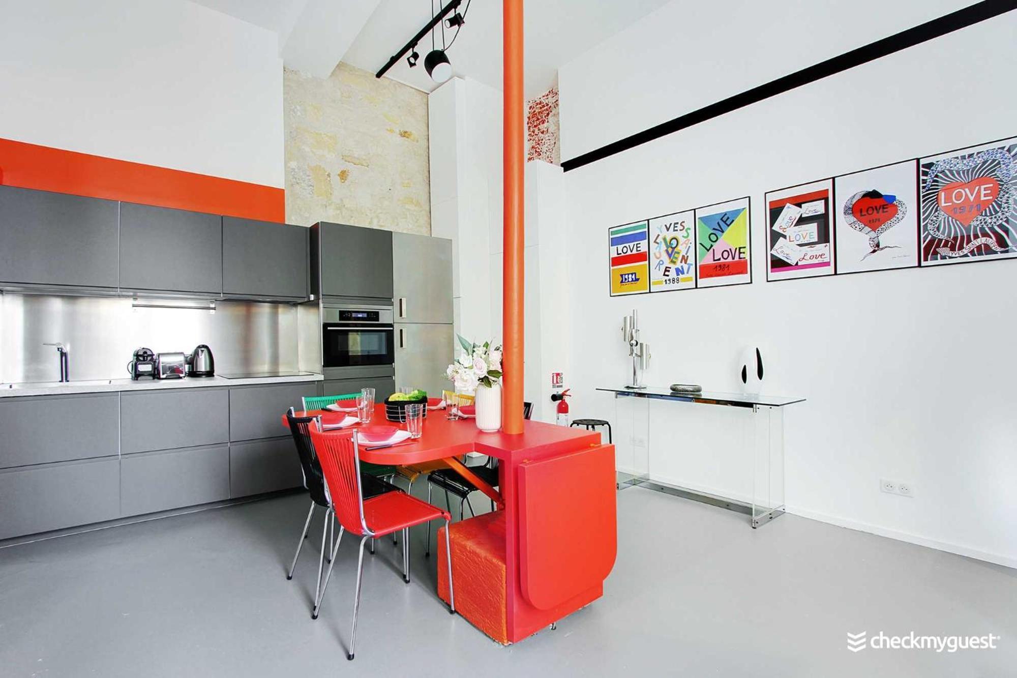 Authentic Apartment - 2Br-6P - Le Marais Paris Exteriör bild